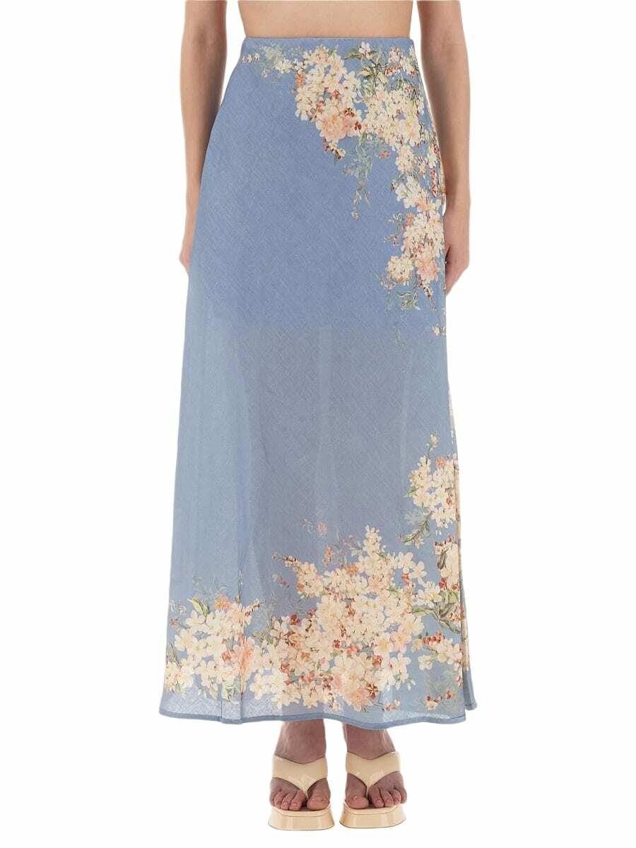 【Zimmermann】Tallow printed linen maxi skirt Zimmermann Tallow printed linen maxi skirt Zimmermann