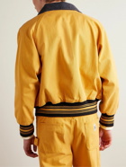 BODE - Banbury Cotton-Twill Bomber Jacket - Yellow