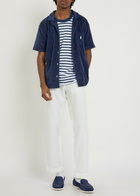 Polo Ralph Lauren Logo-embroidered Terry Shirt Navy