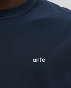 Arte Antwerp Heart France T’shirt Back Print Blue - Mens - Shortsleeves