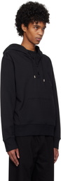 Courrèges Black Buttoned Hoodie