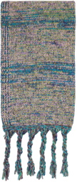 ADER error Blue Ludi Muffler Scarf