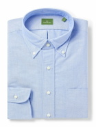 Sid Mashburn - Button-Down Collar Oxford Cotton Shirt - Blue