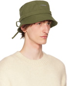 Jacquemus Khaki Les Classiques 'Le bob Gadjo' Hat