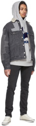 Isabel Marant Black Faded Jeans