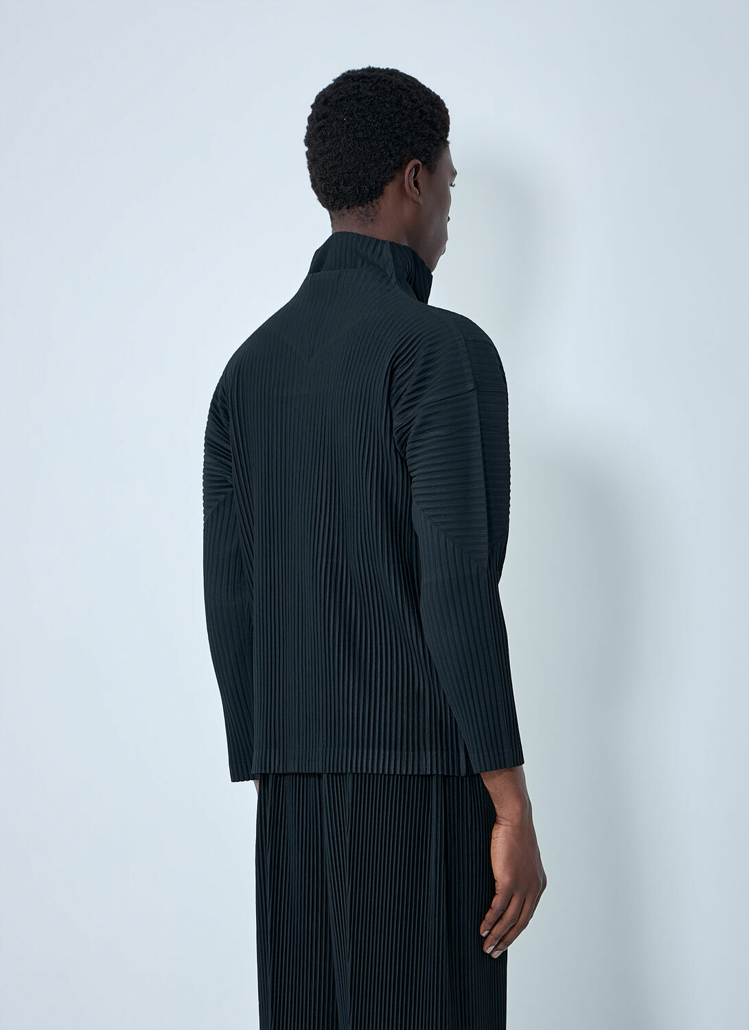 Homme Plissé Issey Miyake Pleated Zip-Up Jacket