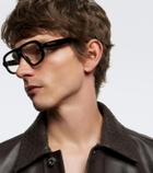 Bottega Veneta Aviator glasses