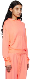 SKIMS Orange Modal French Terry Classic Hoodie