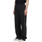 Casablanca Black Raised Monogram Track Pants