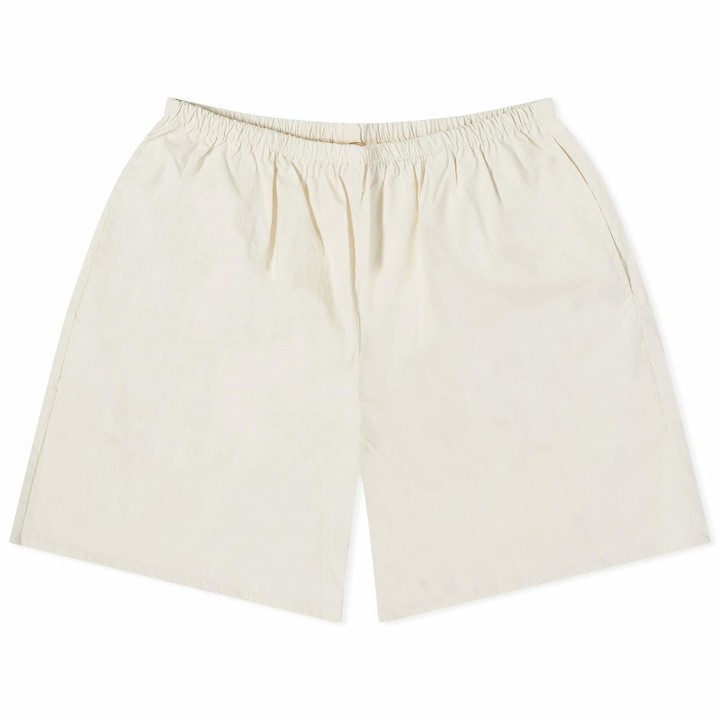 Photo: Deiji Studios Women's Mid Short in Off White