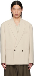 Studio Nicholson Beige Daburu Blazer