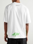 Moncler Genius - A$AP Rocky Printed Cotton-Jersey T-Shirt - Green