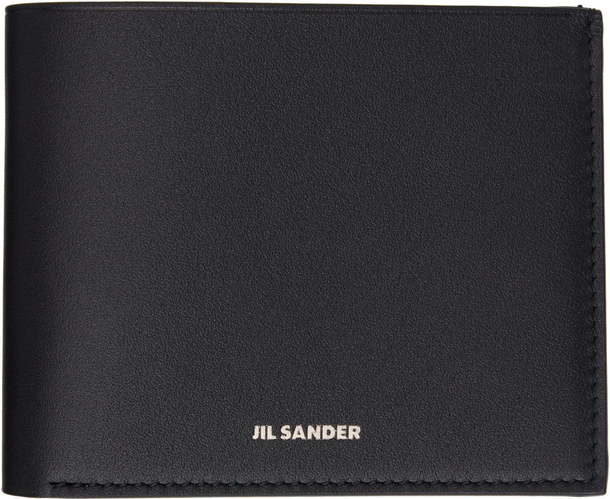 Jil Sander Black Pocket Wallet