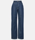 Jean Paul Gaultier High-rise wide-leg jeans