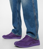 Loewe - Flow Runner leather sneakers