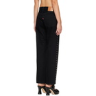 Anna Sui Black Studded Jeans