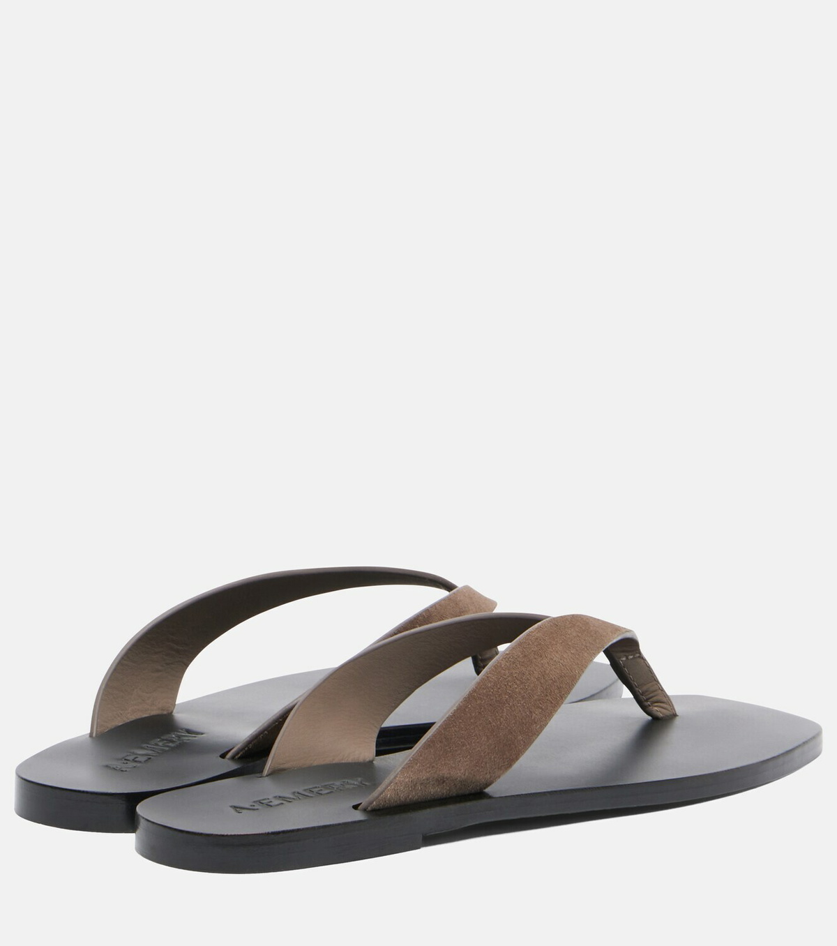 A.Emery Kinto suede thong sandals