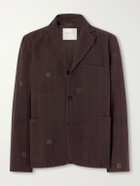 Kardo - Somesh Cotton Suit Jacket - Brown