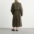 ST. Agni Women's Relaxed Trench Coat in Khaki