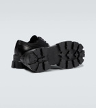 Prada Monolith lace-up leather brogues