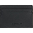 Off-White Black Bookish Spray Arrow Card Holder