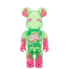 Medicom EXIT Be@rbrick in Green 400%