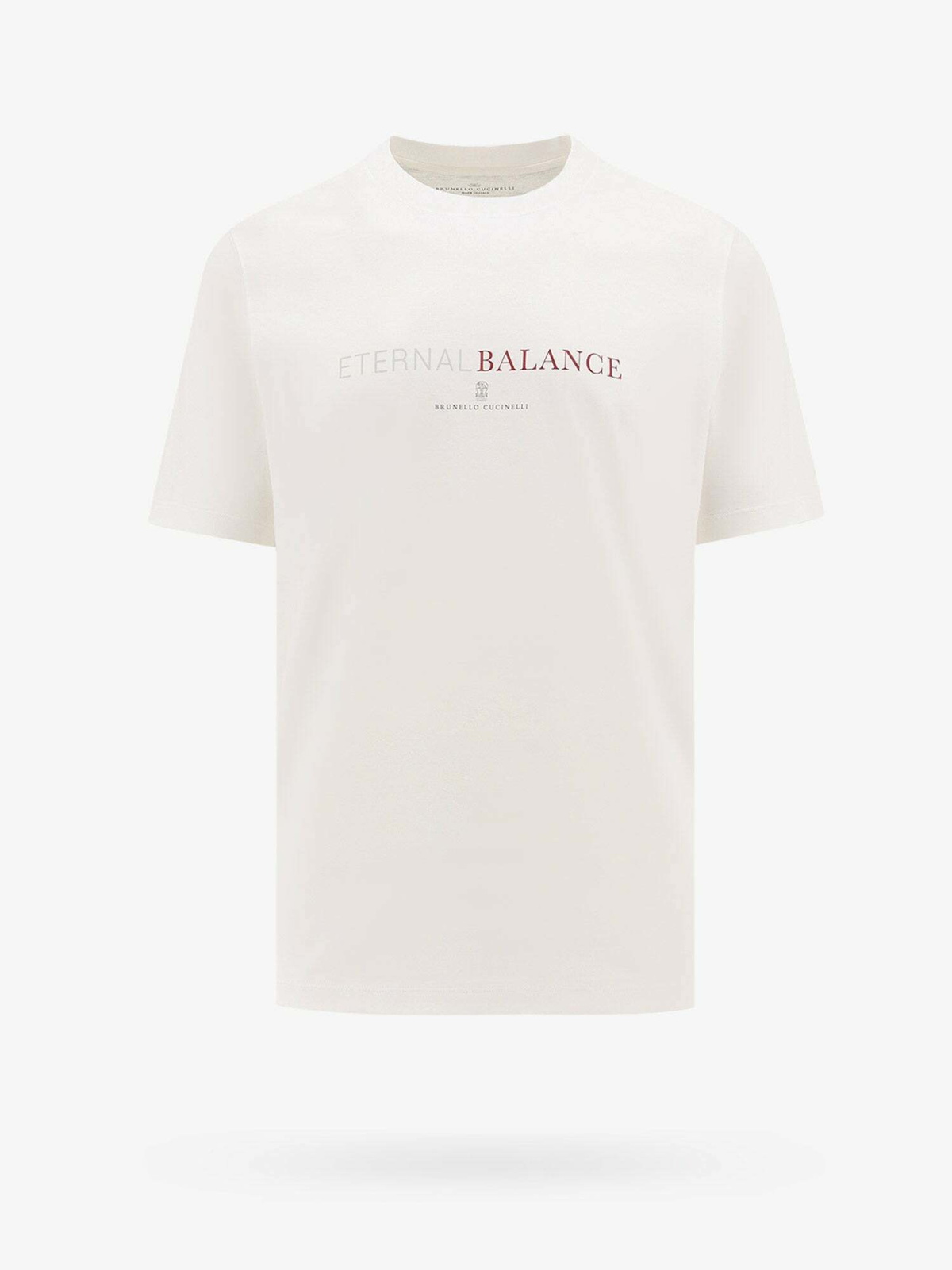 Brunello Cucinelli T Shirt White Mens Brunello Cucinelli