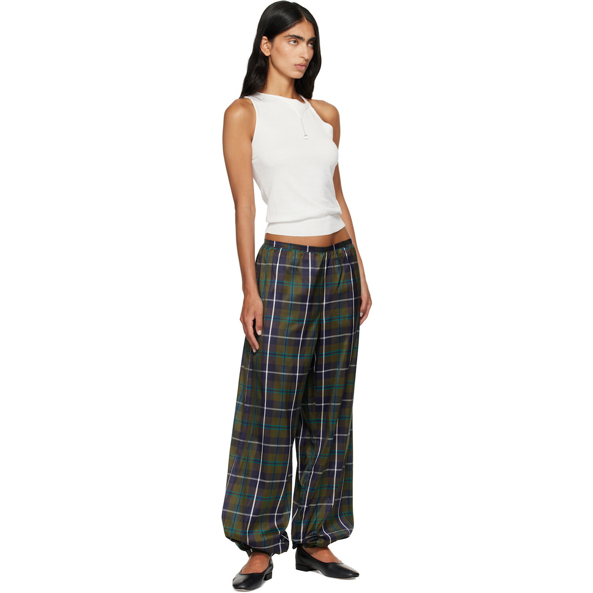Paloma Wool Navy Boza Trousers