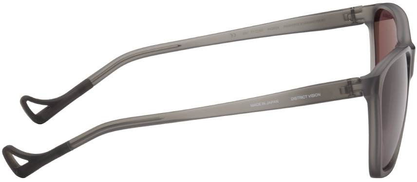 District Vision Gray Keiichi Standard Sunglasses District Vision