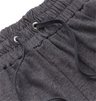 Zimmerli - Mélange Stretch Cotton and Cashmere-Blend Sweatpants - Gray