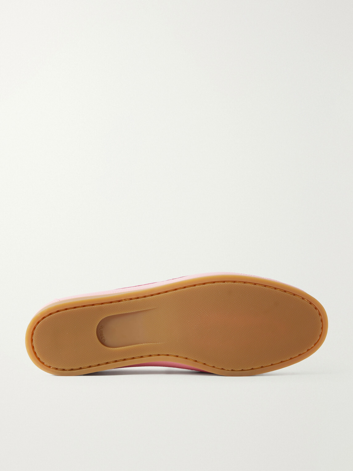VINNY's - Boatman Full-Grain Leather Boat Shoes - Pink