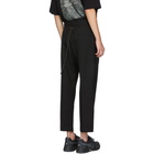 Song for the Mute Black Pleated Tapered Trousers