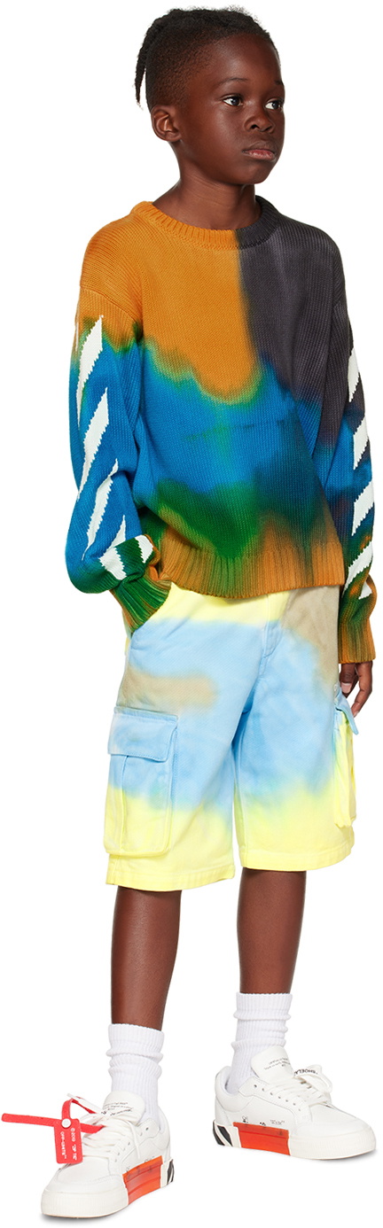 Tie dye discount shorts and sweatshirt