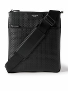 Serapian - Leather-Trimmed Stepan Coated-Canvas Messenger Bag