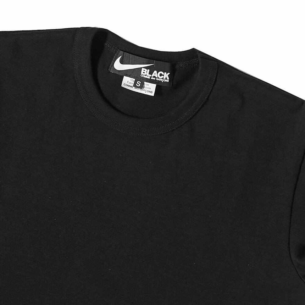 Comme des Garçons x Nike Message T-Shirt in Black Comme des Garcons Black