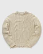 Our Legacy Sonar Roundneck Beige - Mens - Pullovers