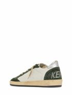 GOLDEN GOOSE - 20mm Ballstar Nappa & Suede Sneakers