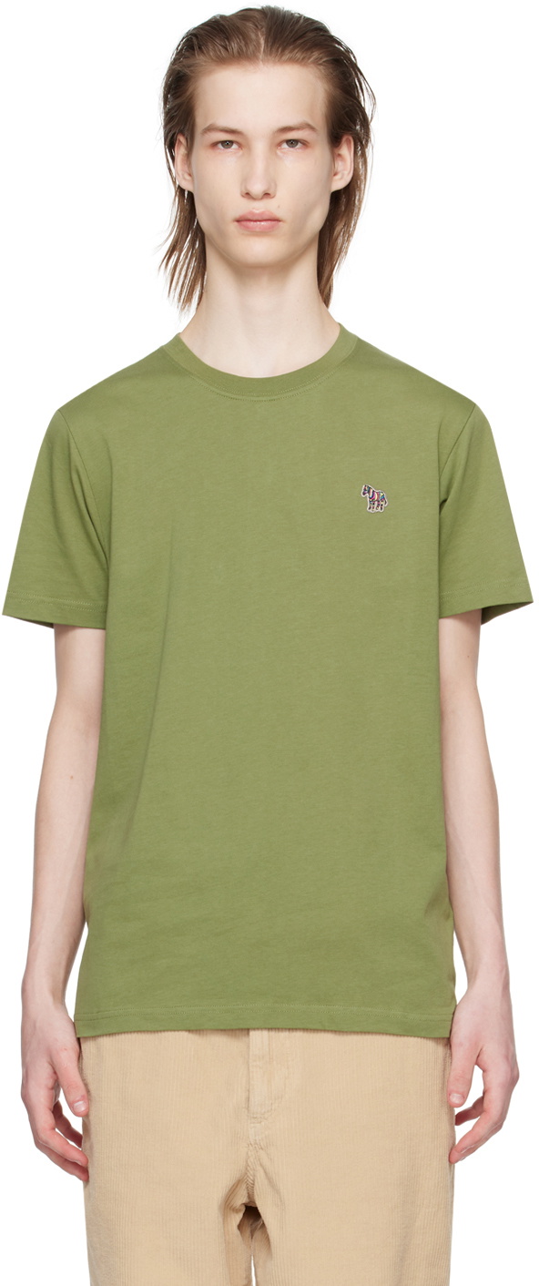 PS by Paul Smith Khaki Zebra T-Shirt