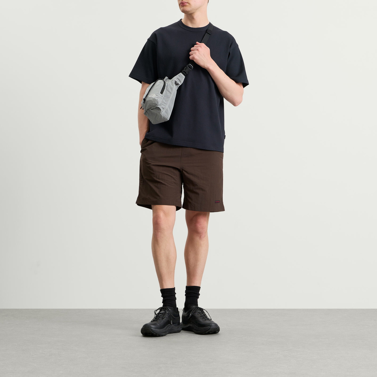 The North Face Men's Never Stop Bucket Bag in Cumulus Cloud 
