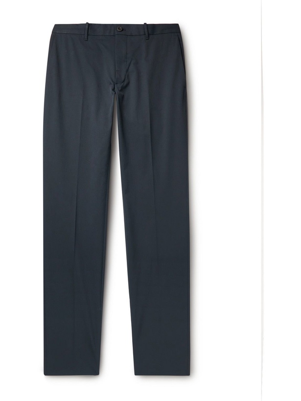 Photo: Incotex - Slim-Fit Tek Dry Trousers - Blue