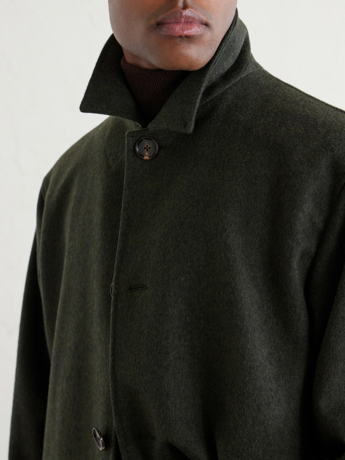 Caruso - Rigoletto Wool Coat - Green