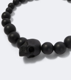 McQueen Beaded skull bracelet