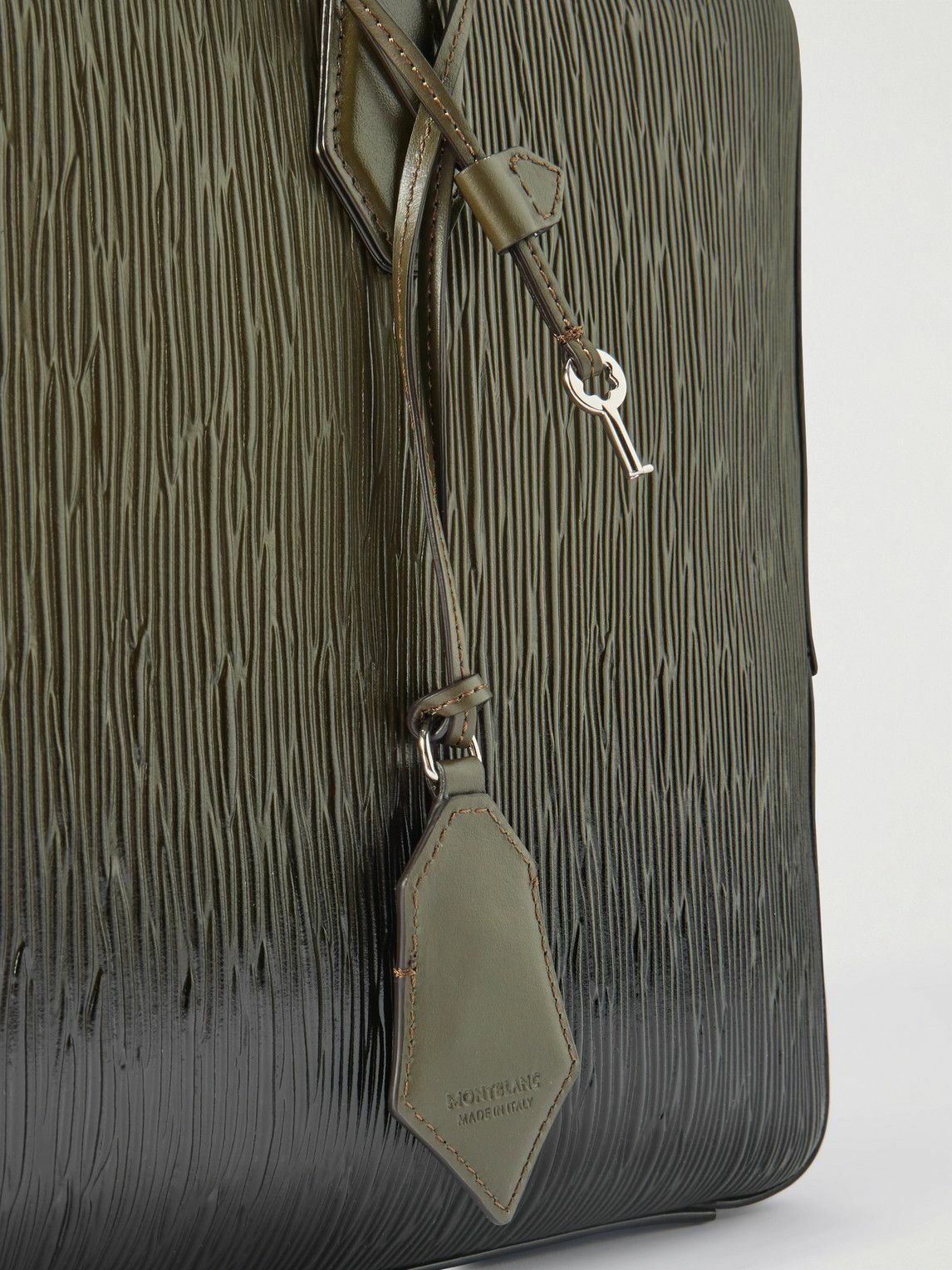 Montblanc - 149 Corteccia Textured-Leather Bag