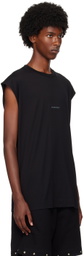 Givenchy Black Logo Tank Top