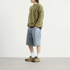 Polar Skate Co. Men's Big Boy Denim Shorts in Heavy Washed Blue