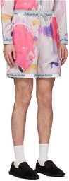 KidSuper Pink Printed Shorts