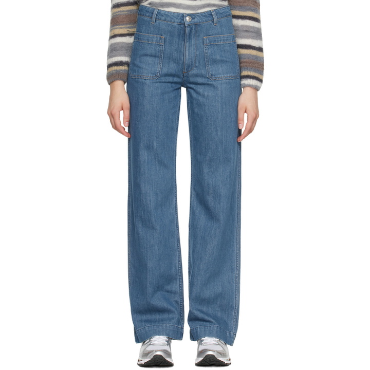 Photo: A.P.C. Blue New Seaside Jeans