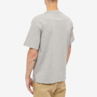 Uniform Bridge Men's Arch Logo T-Shirt in Melange Grey