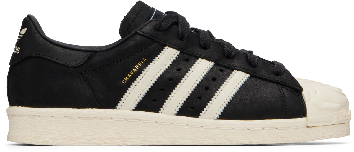 WILLY CHAVARRIA Black adidas Originals Edition Chavarria Superstar Sneakers