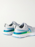 Nike Running - React Infinity Run 2 Flyknit Running Sneakers - Gray